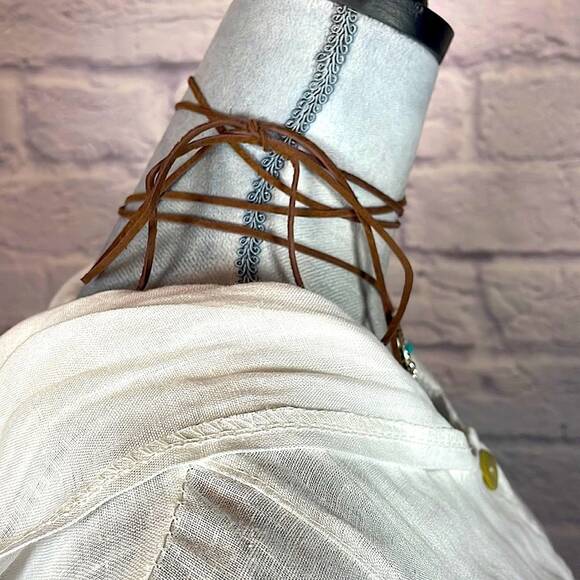 Handmade western style dream catcher choker necklace - Picture 3 of 5